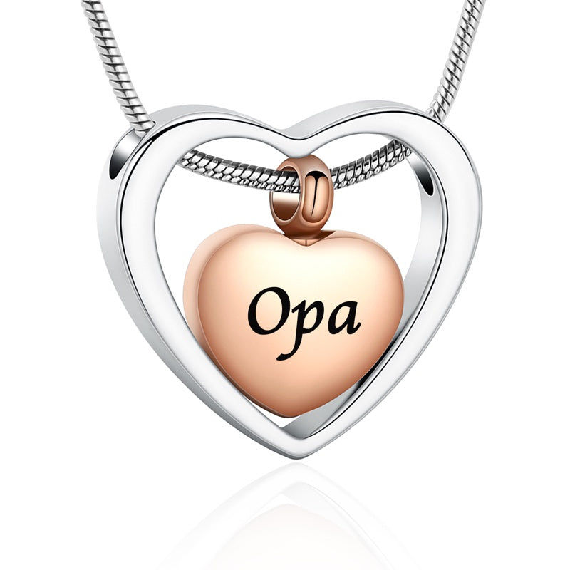 Ashanger Hart met Rose Hartje RVS- Opa