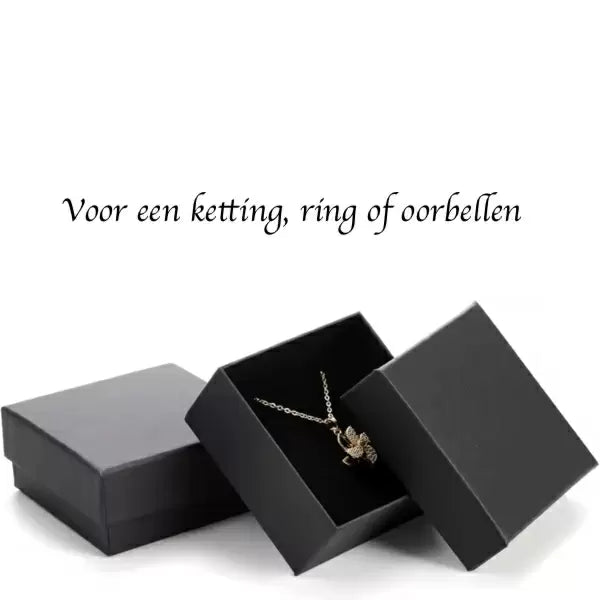 Ashanger Zwart Hart met Levensboom RVS, productfoto 6