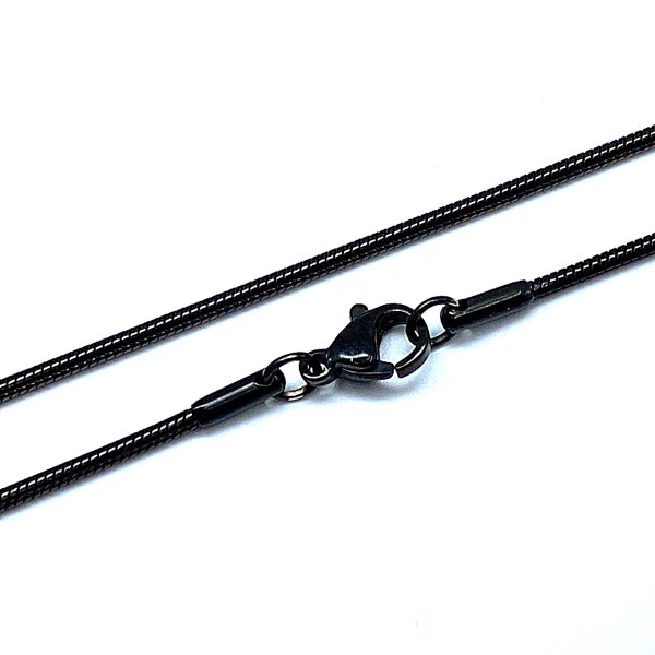 Gladde Snake Ketting RVS (40 t/m 76cm)