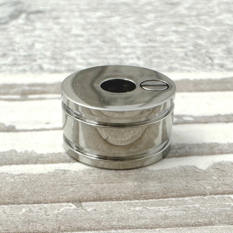 Asbedel voor Armband Rond Strak Ring RVS