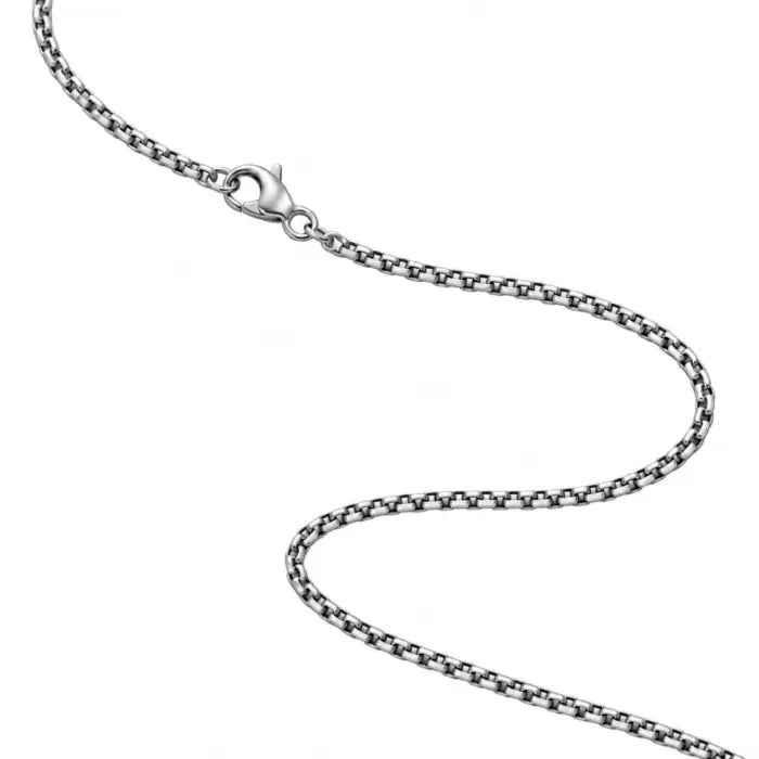 Ronde Schakelketting RVS Zilverkleurig